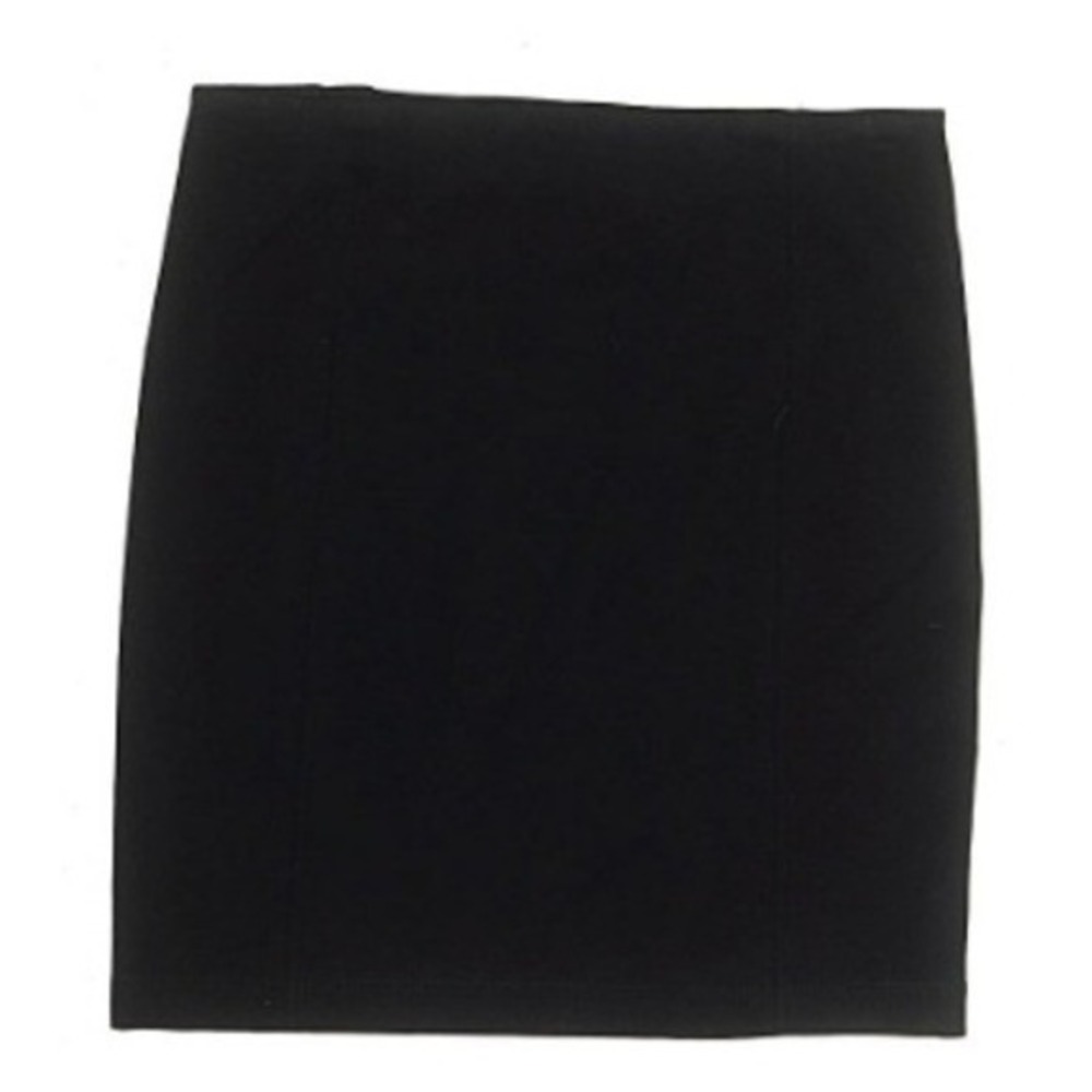 Aritzia Sunday Best NWT Black Mini Skirt Zip Detail Size 4 S - Picture 4 of 7